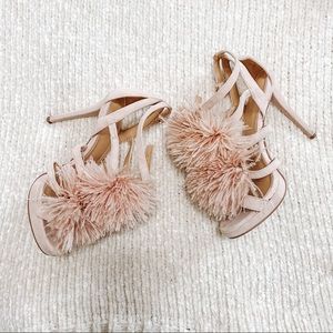Michael Kors Pink Fluff Heels